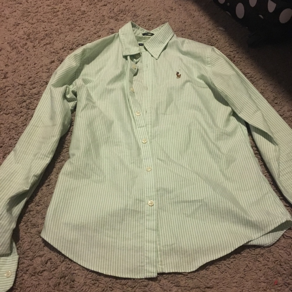 Long sleeve polo shirt